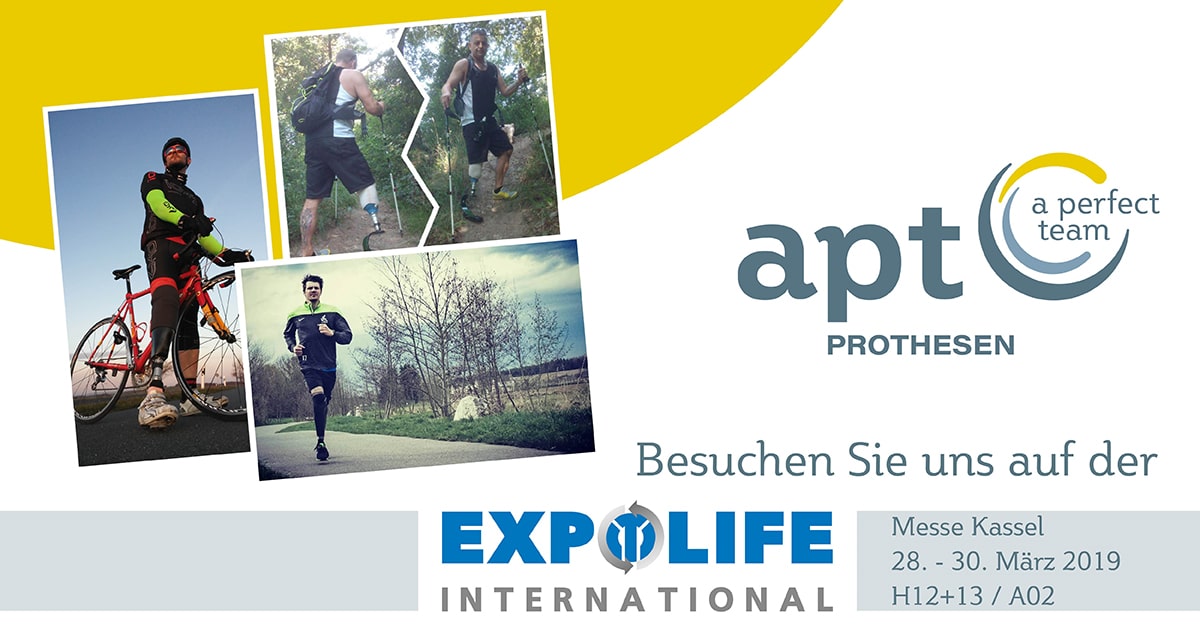 APT Prothesen auf der EXPOLIFE 2019 in Kassel