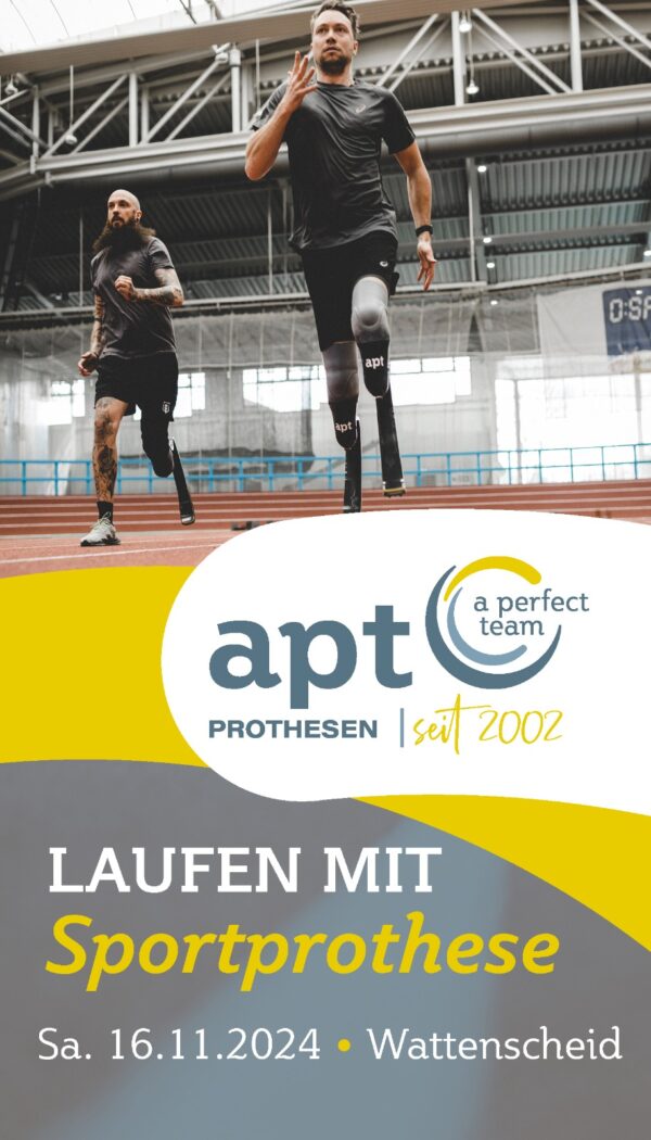 APT Prothesen Laufen mit Sportprothese 2024