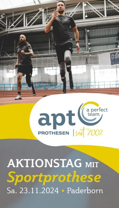 APT Prothesen Aktionstag mit Sportprothese 2024