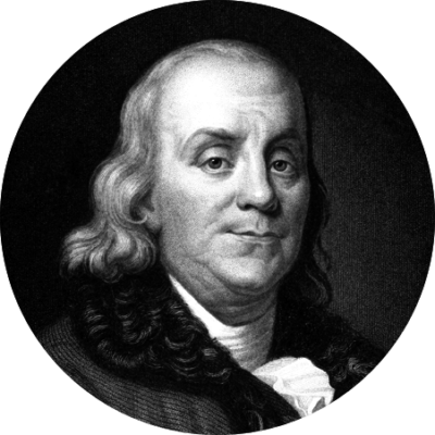 Benjamin Frankling, amerikanischer Politiker