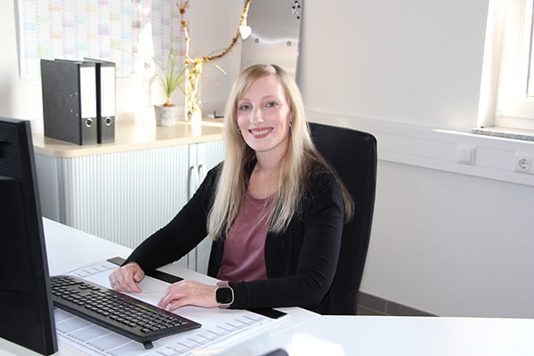 Tanja Schulze, Mitarbeiterin Buchhaltung APT Prothesen
