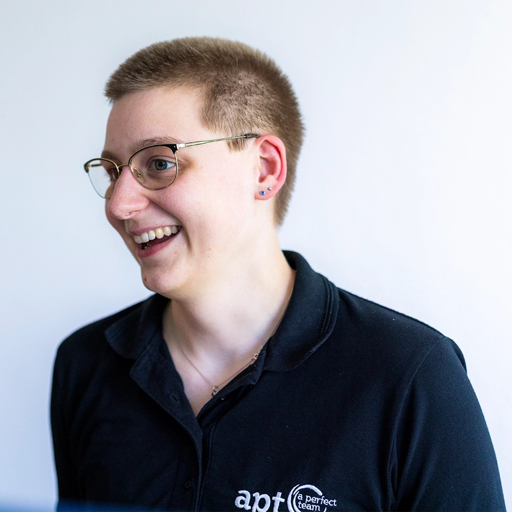 Carina Ameling, Betriebsleiterin der APT Niederlassung Moers