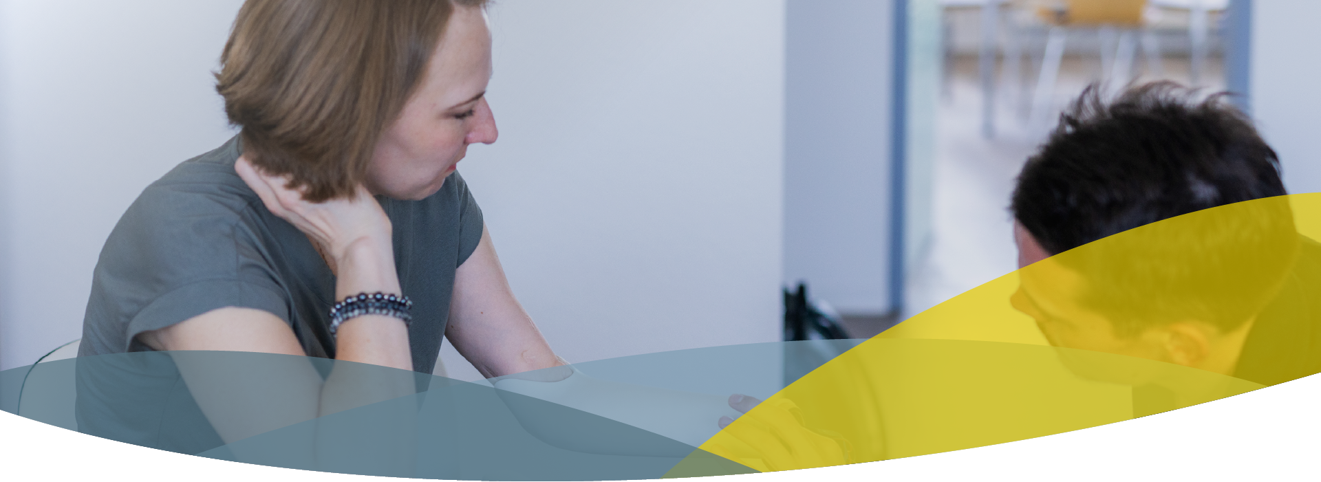 Headerbild vor der Amputation, Anpassung einer Armprothese