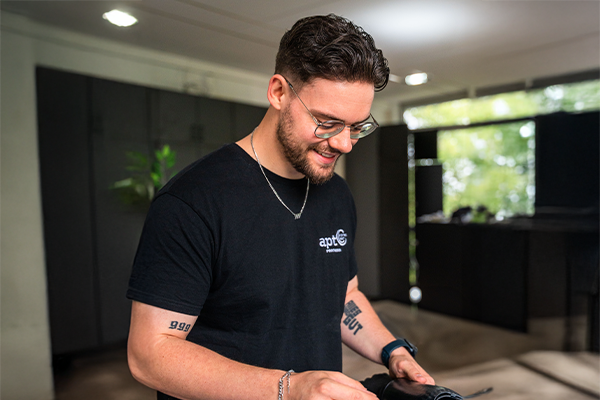 Stefano Lahde, Mitarbeiter APT Prothesen Neckar-Alb