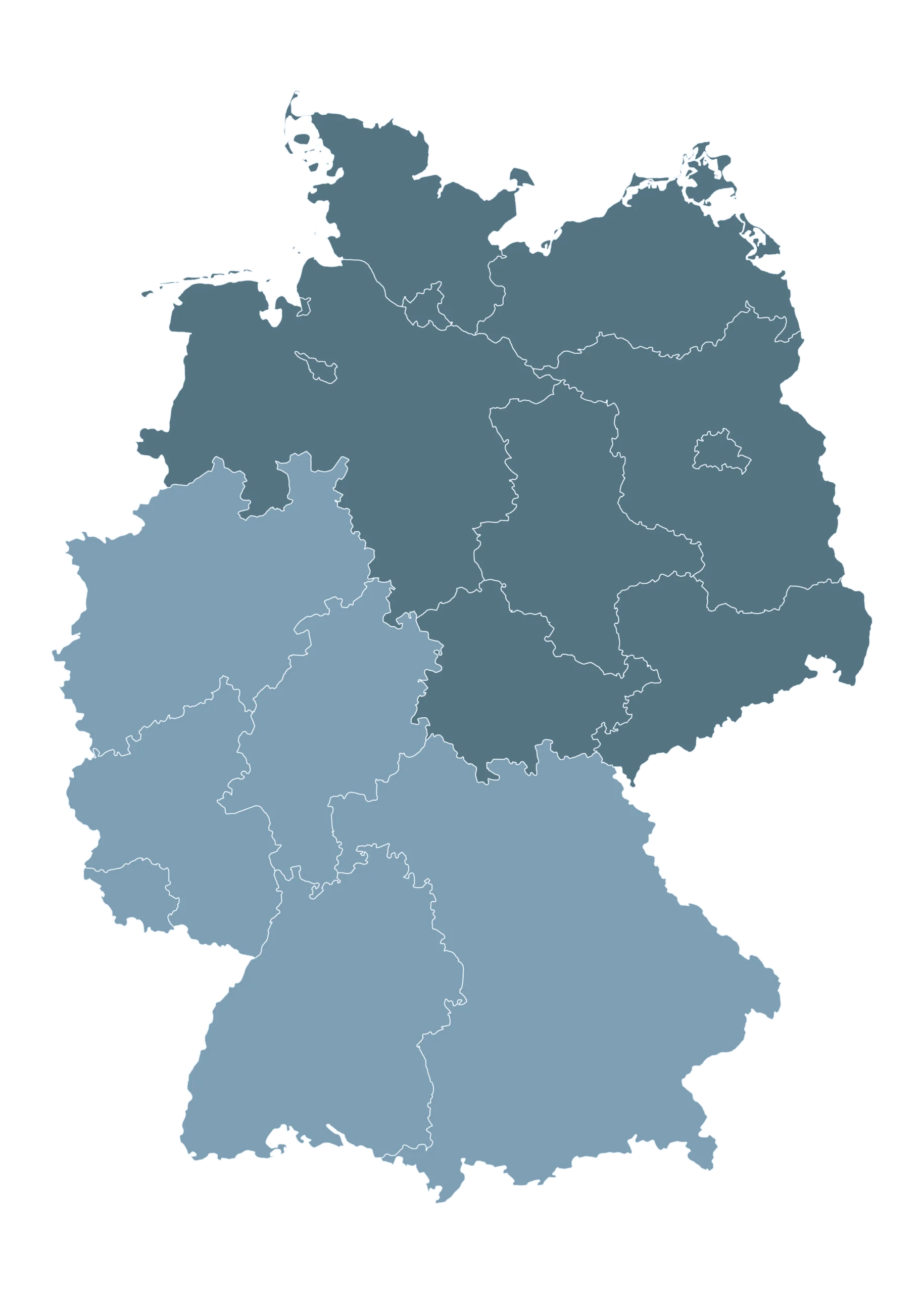 APT Standorte Deutschlandkarte