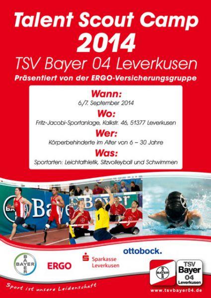 Talent Scout Camp vom TSV Bayer 04 Leverkusen